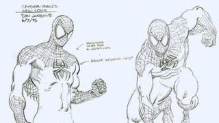 Spider-Man designs by Dan Jurgens