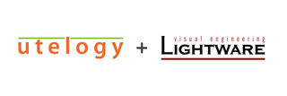 The Utelogy and Lightware logo.