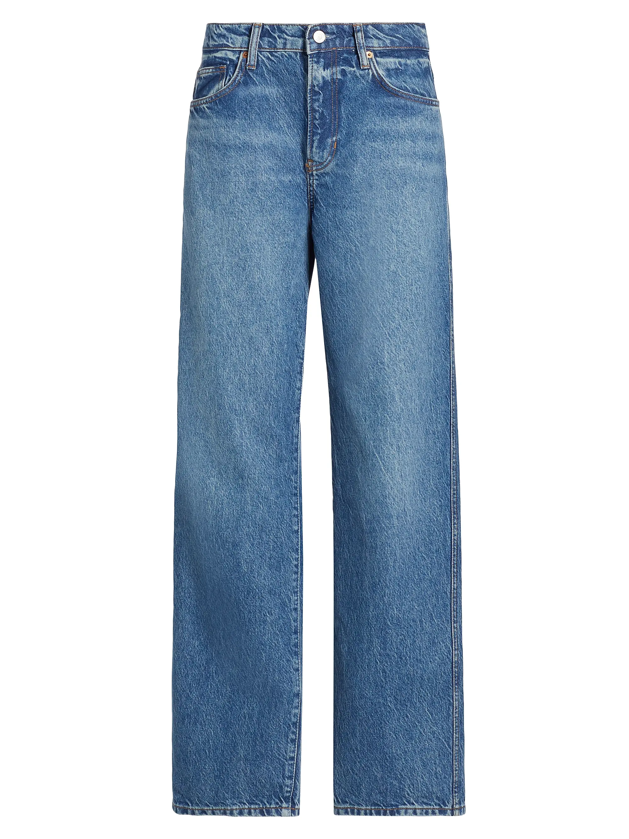 Val 90s Mid-Rise Straight-Leg Jeans