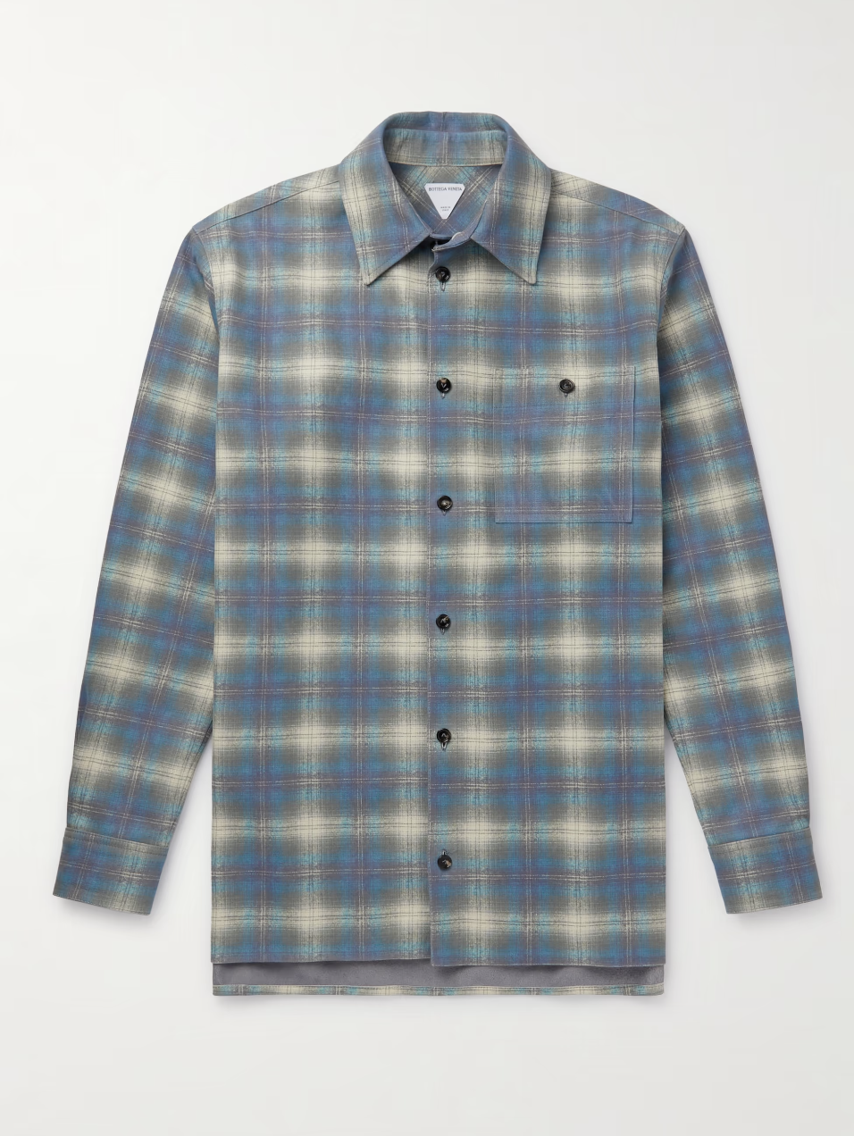 Net-a-porter, Checked Leather Shirt