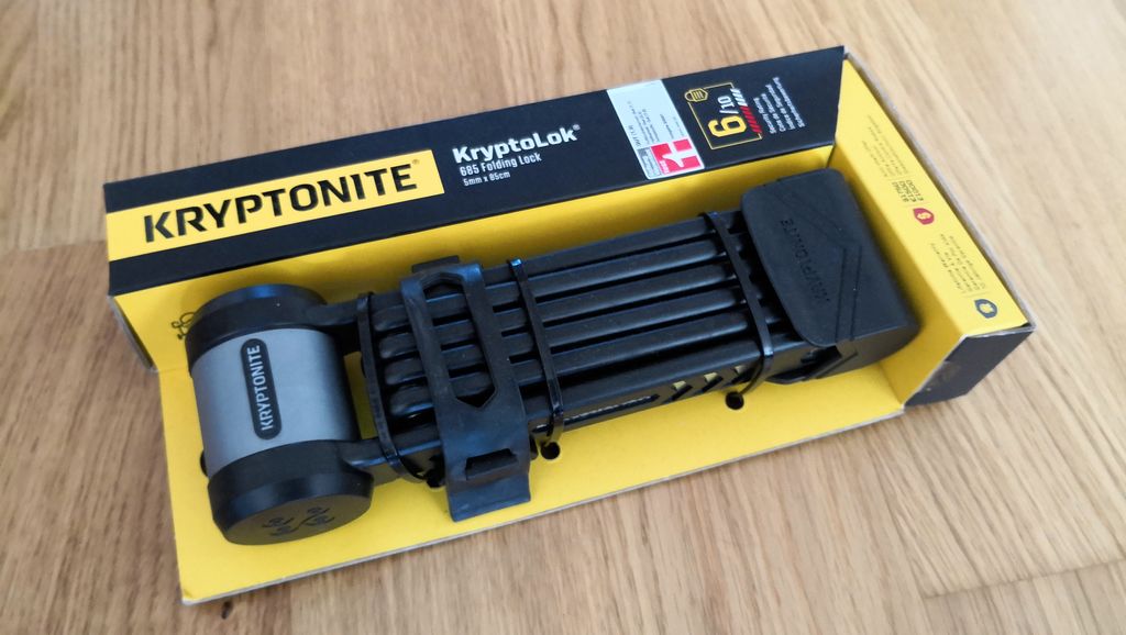 Kryptonite KryptoLok 685 Folding Lock review TechRadar
