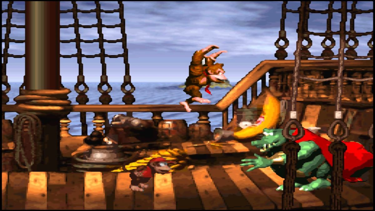 donkey kong country snes online