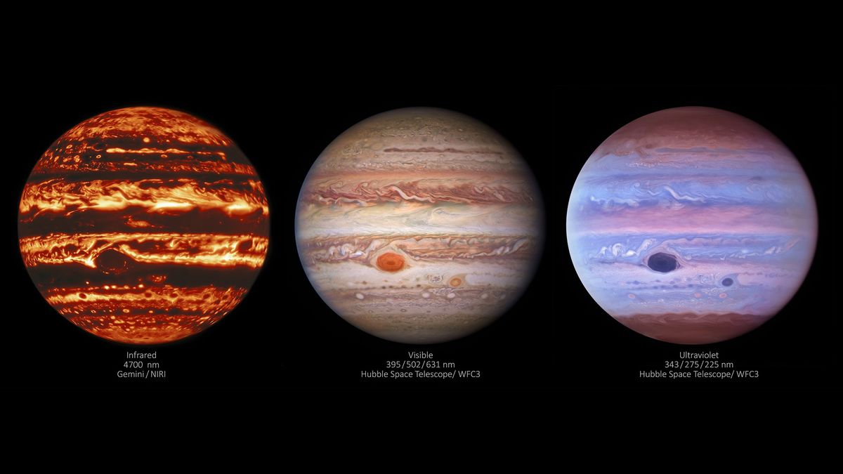 Photo of Ohromujúce nové snímky Jupitera odhaľujú atmosférické detaily v inom svetle (video)