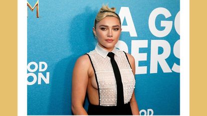 Florence Pugh at the A Good Person NYC premiere on March 20, 2023