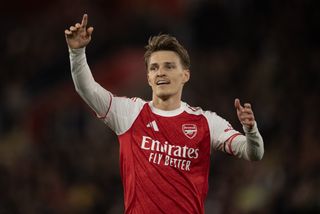 Arsenal skipper Martin Odegaard