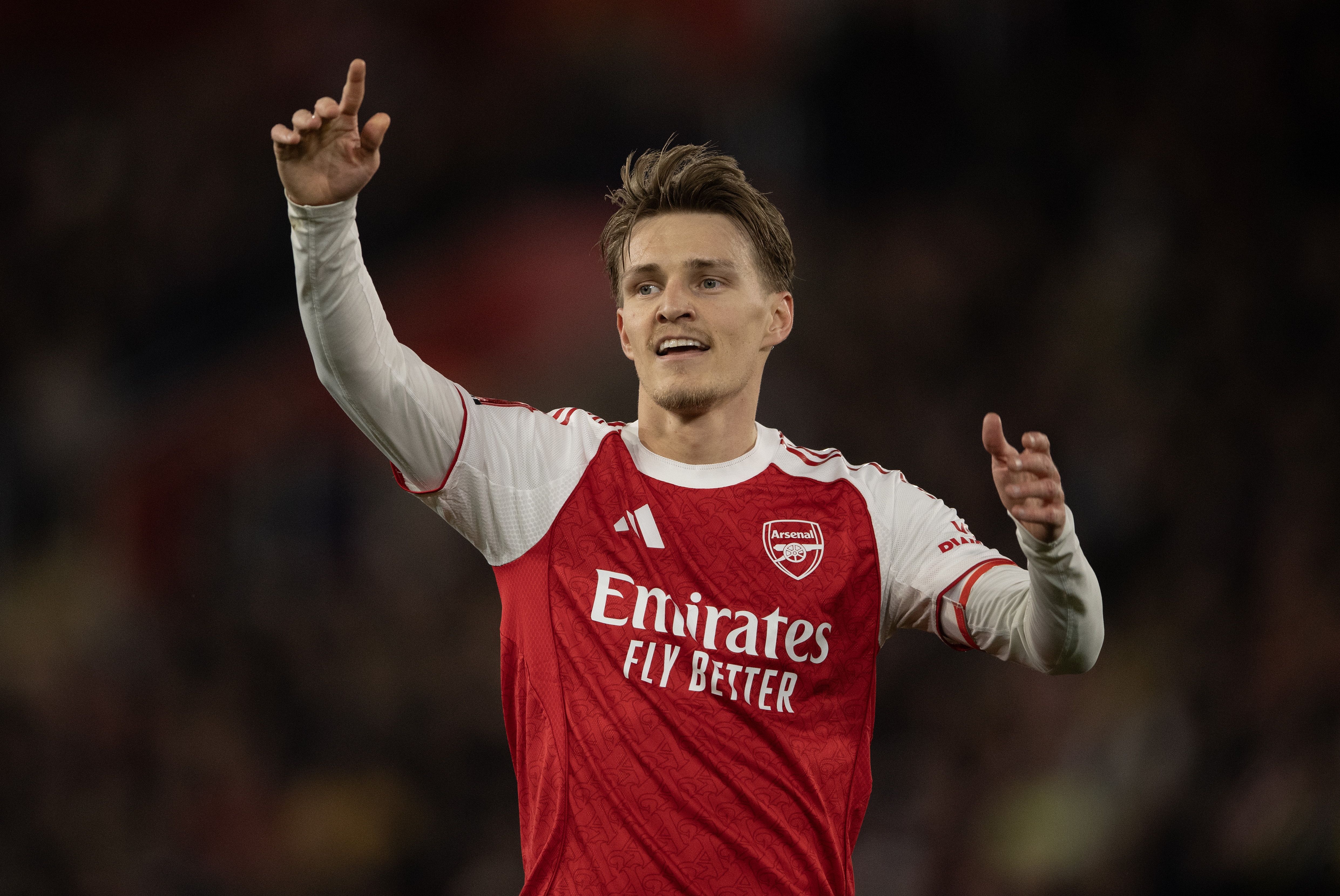 Arsenal skipper Martin Odegaard