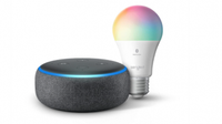 Echo Dot (3rd Gen) with Sengled Bluetooth Color bulb