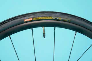 Kenda Kwick Roller Sport tire on the Vitus Razor Disc Road Bike Claris