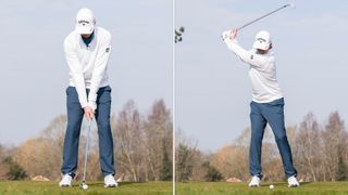 How wide should your golf stance be?