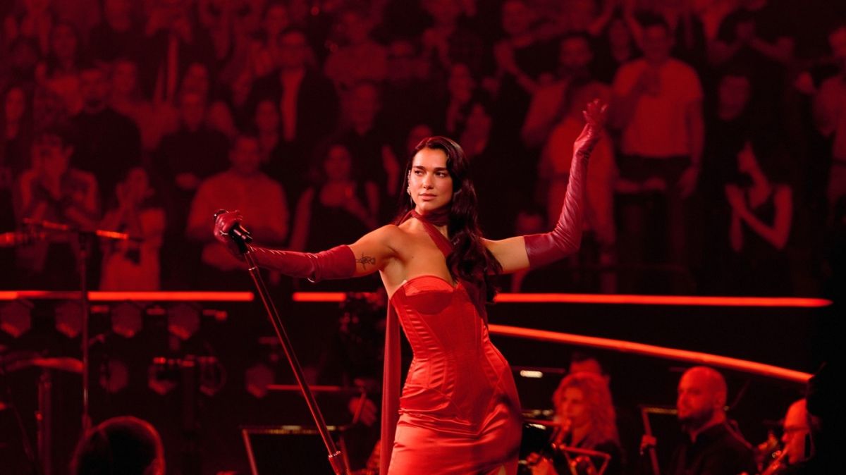 Dua Lipa performs at the Royal Albert Hall during An Evening with Dua Lipa