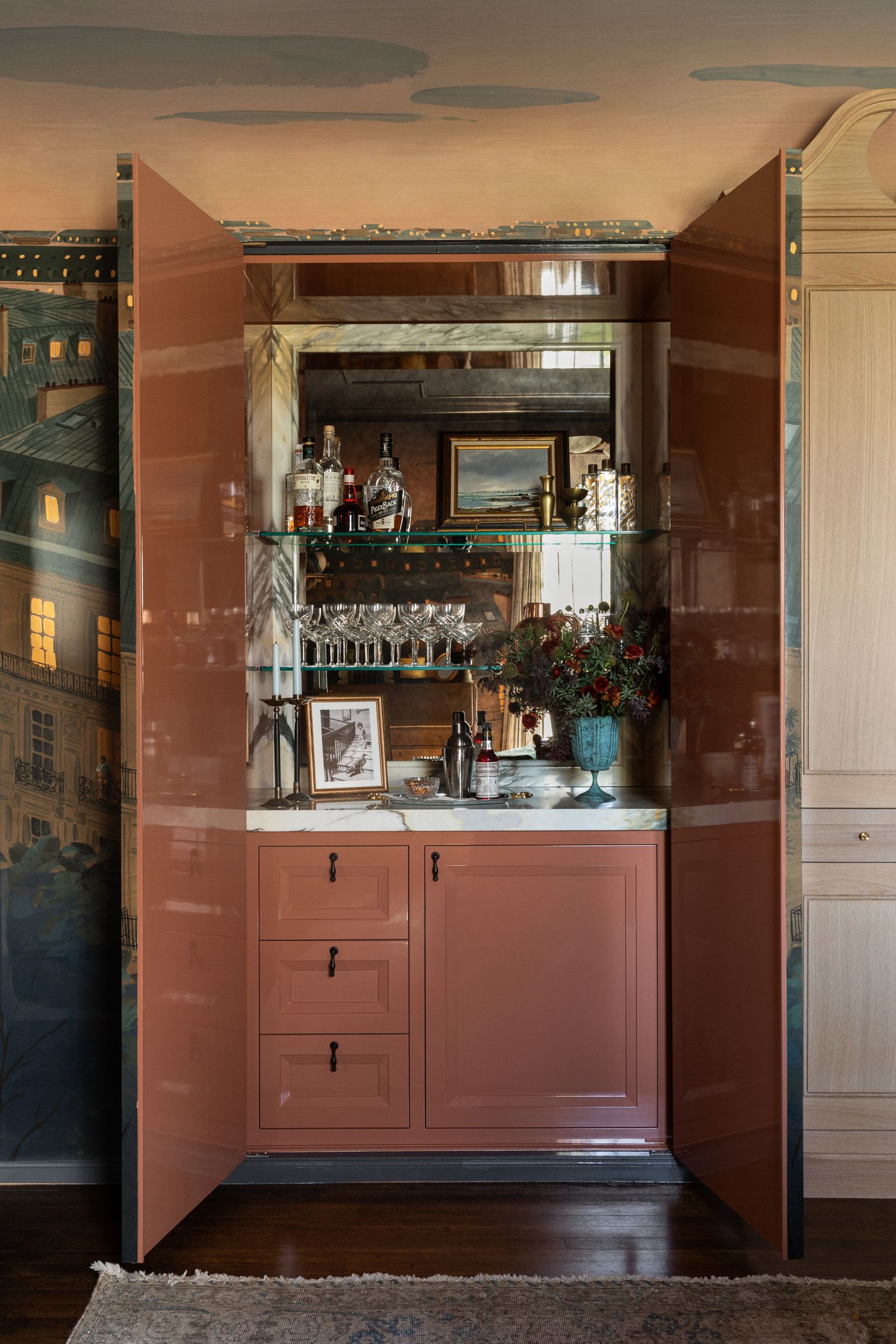 7 'Closet Bar' Ideas to Inspire Small Space Happy Hours | Livingetc