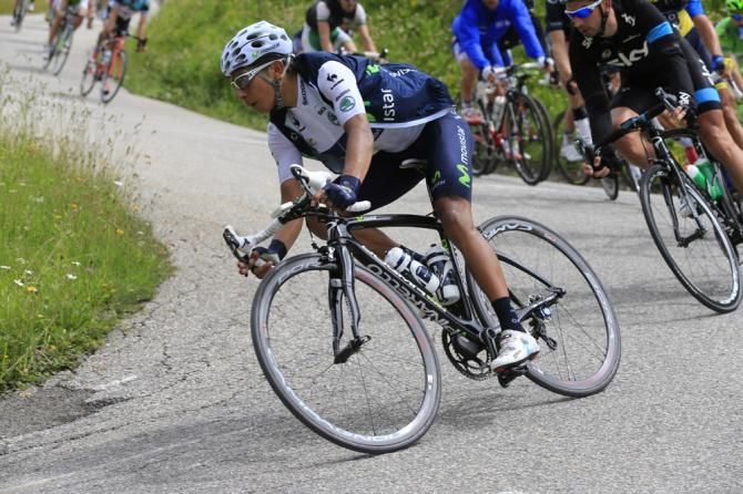 Best young rider Nairo Quintana (Movistar) remains in third overall after stage 19