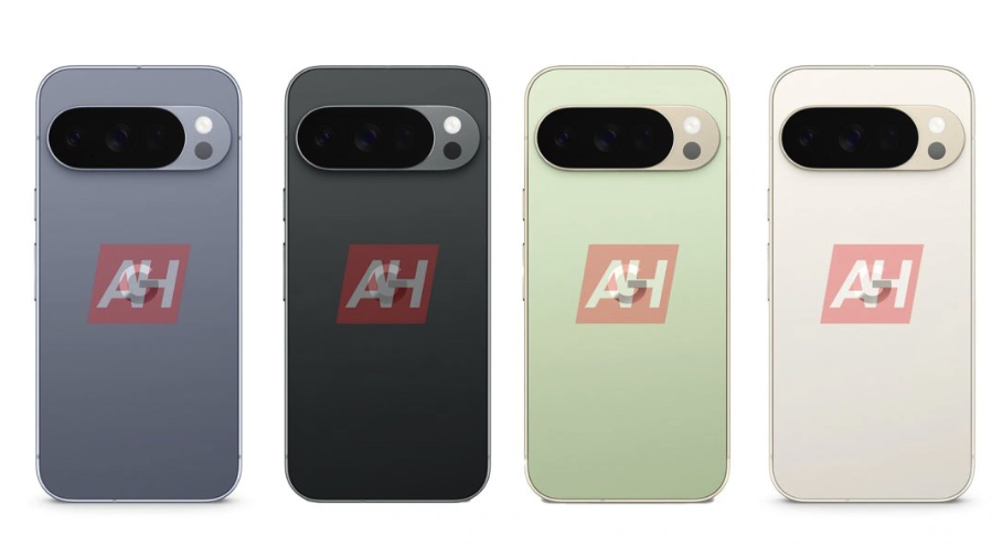 Leaked renders of the Pixel 10 Pro XL in four colors