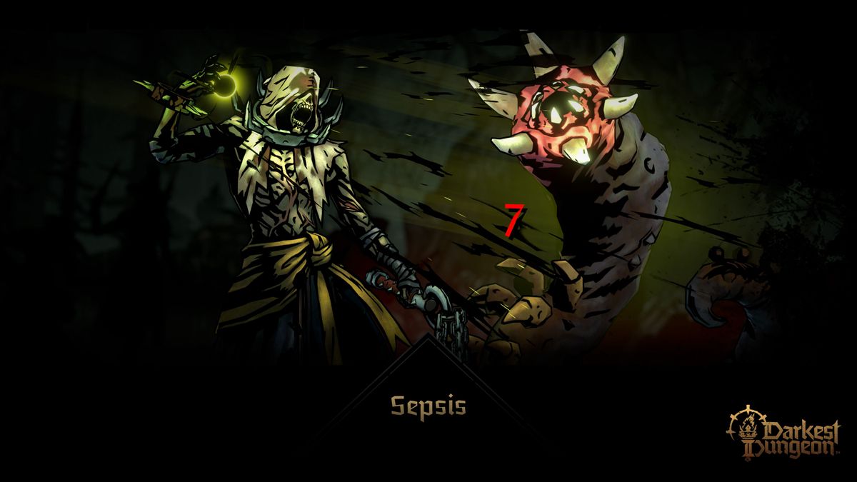 Flagellant striking an enemy