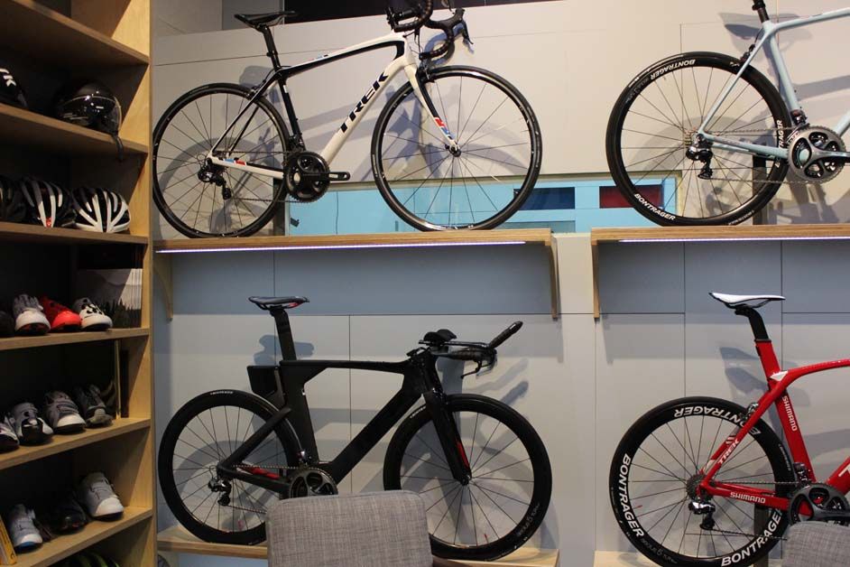 The back wall was dedicated to Trek