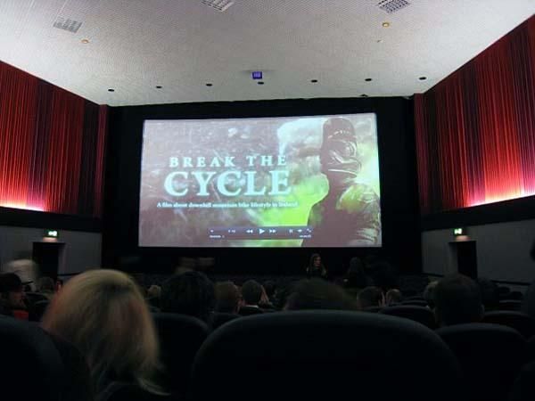 Theatre goers enjoyed seeing their favorite Irish trails and riders on the big screen.