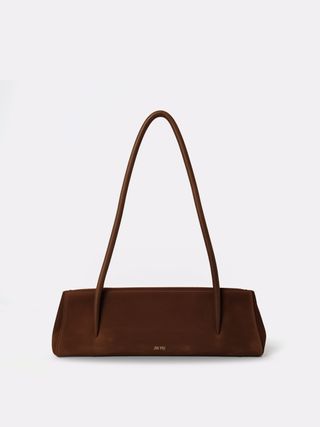 Nova Baguette Style Shoulder Bag - Brown