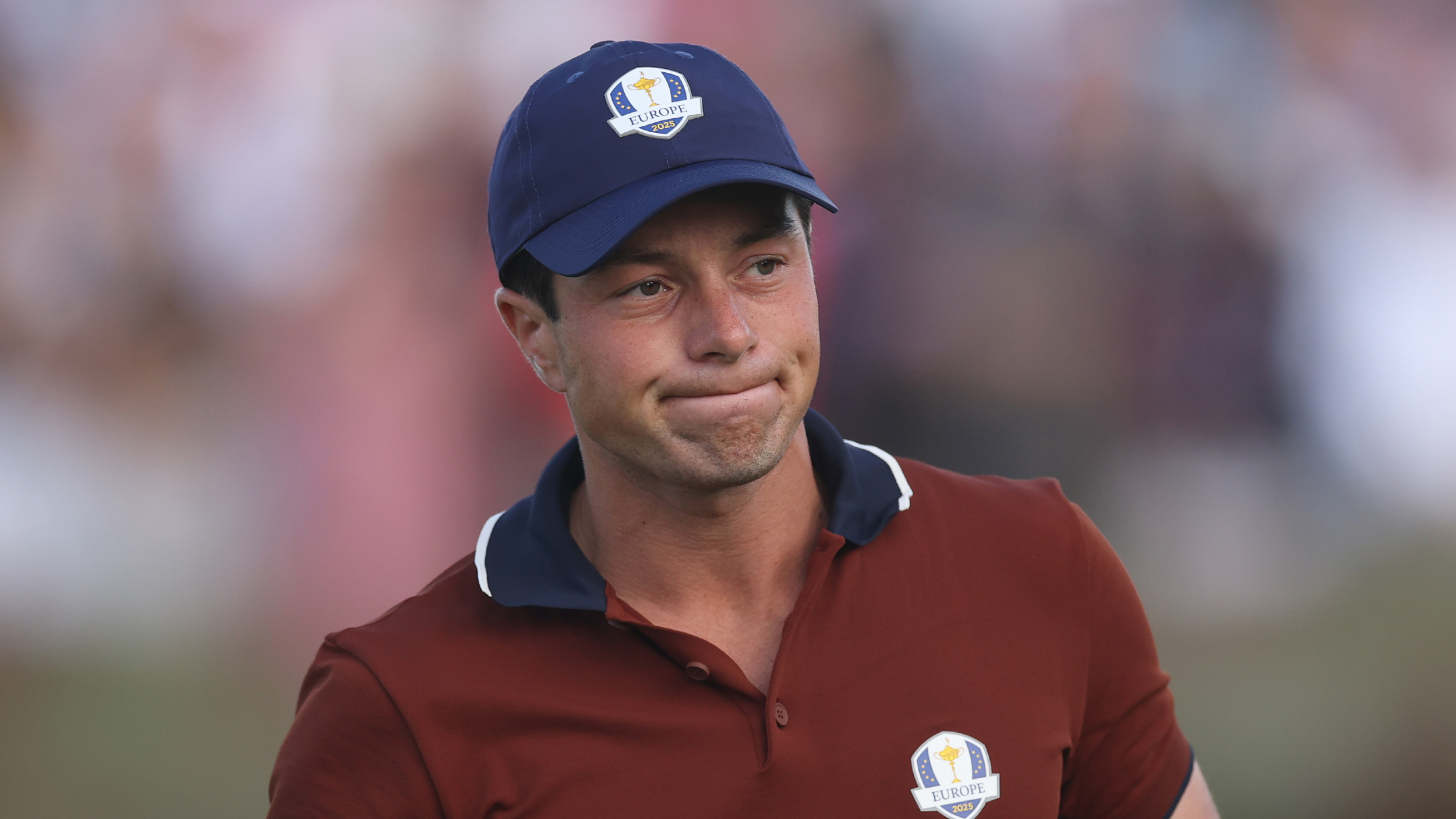 Viktor Hovland at the Ryder Cup 