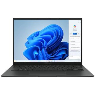 Asus Zenbook 14 OLED laptop against white background