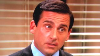 Steve Carell as Michael Scott in The Office