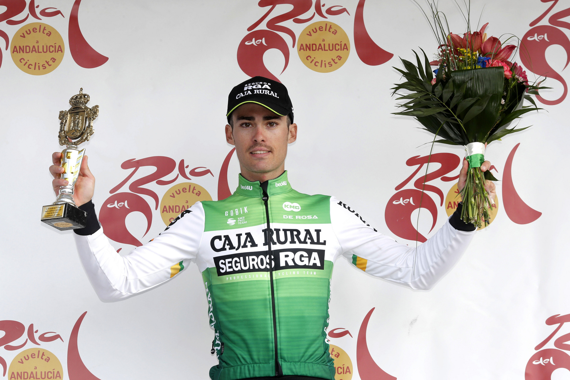 Vuelta a Andalucia Ruta Ciclista Del Sol 2020 - 66th Edition - 2nd stage Sevilla - Iznajar 198,1 km - 20/02/2020 - Gonzalo Serrano (ESP - Caja Rural - Seguros RGA) - photo Luis Angel Gomez/BettiniPhoto©2020