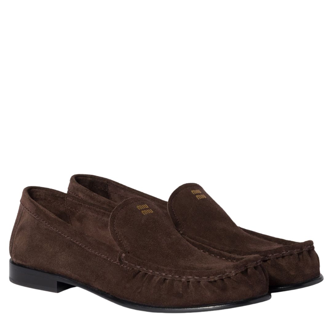 Miu Miu Suede loafers