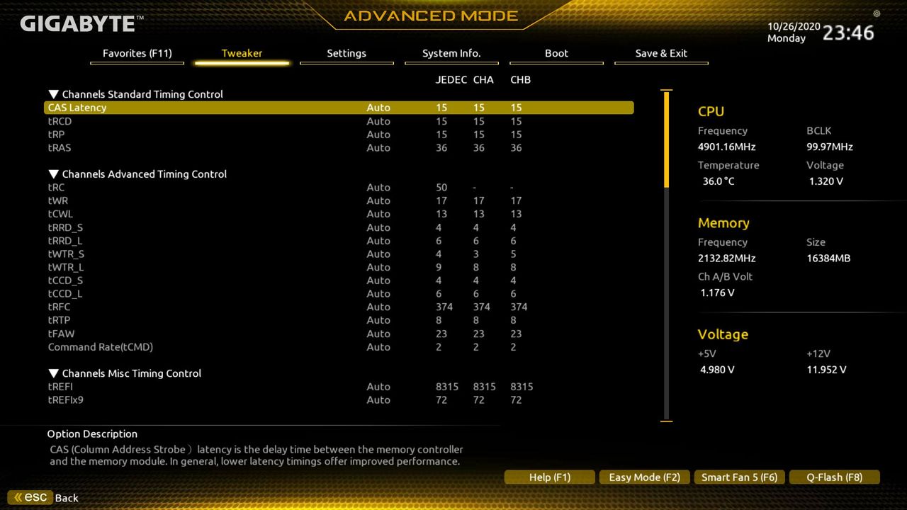 Gigabyte Z490M Gaming X BIOS
