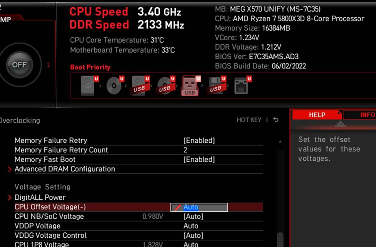 MEG X570 Unify