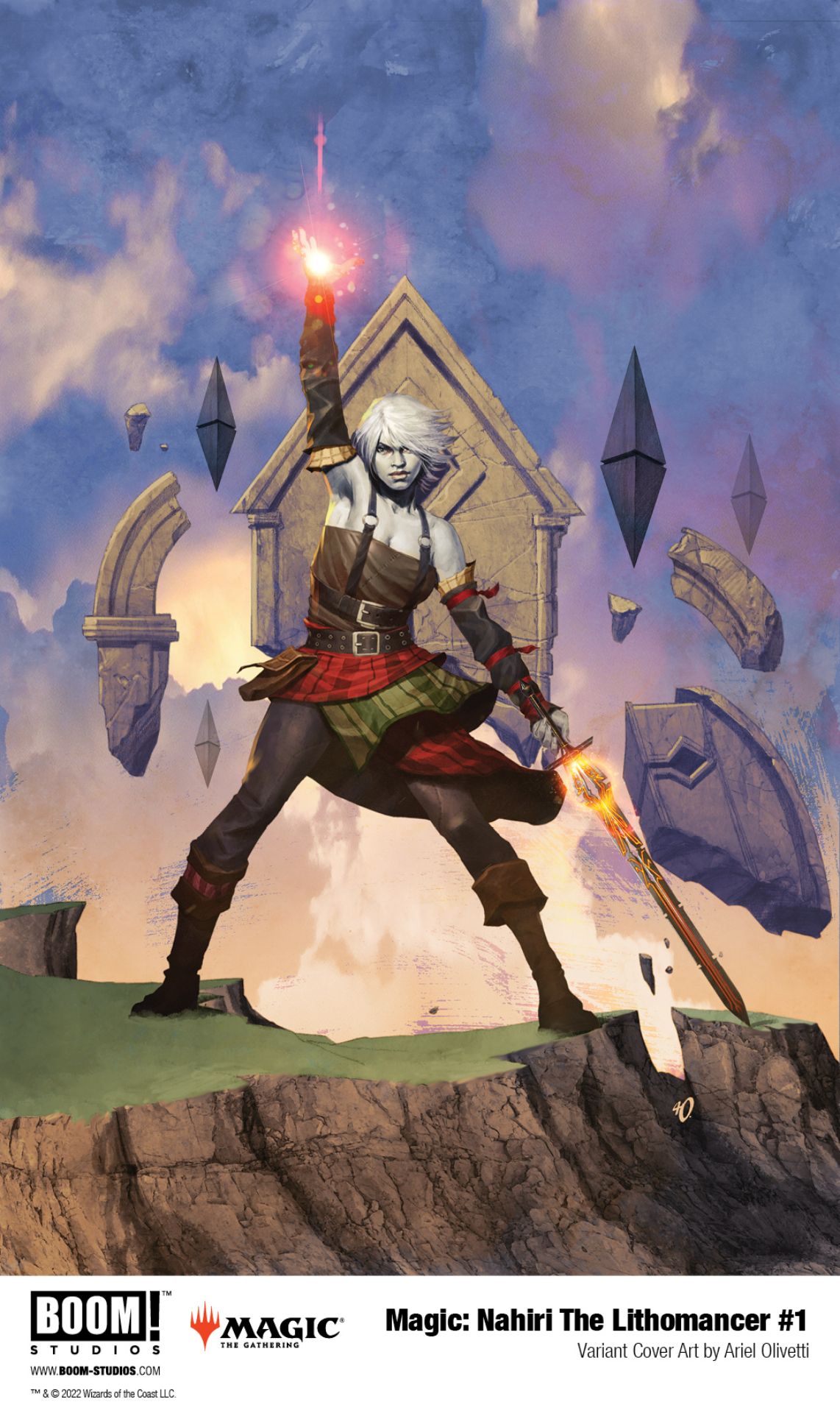 Magic: Nahiri the Lithomancer art