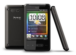 The HTC HD Mini, the third launch, is a shrunken down version of the bestselling HD Windows Mobile Phone.