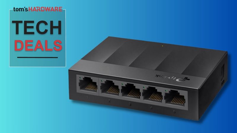 TP-Link 5-Port Ethernet Switch LS1500G deal