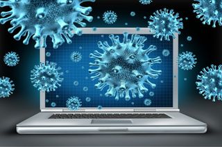 Laptop and virus