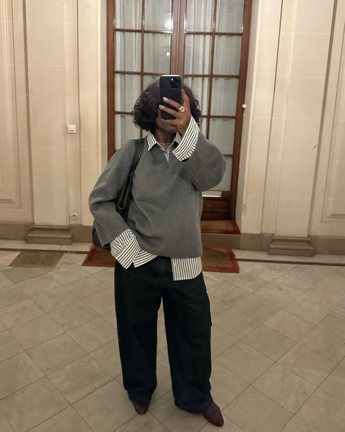 French girl knitwear outfits