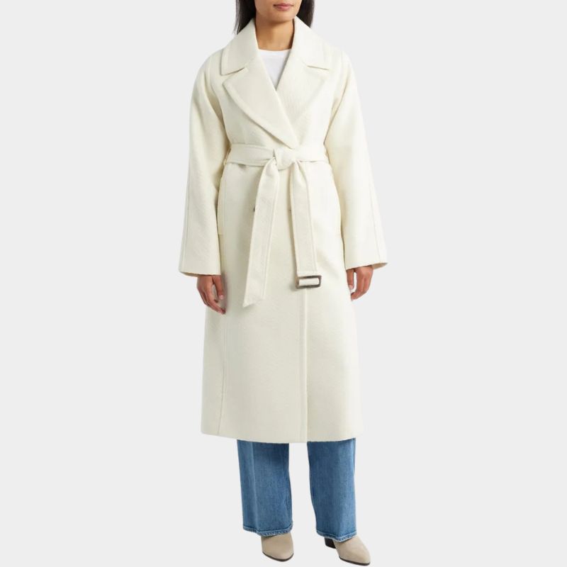 Bernardo Whitaker Twill Coat on model