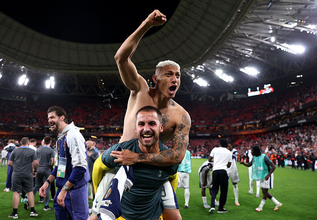 Tottenham goalkeeper Alfie Whiteman