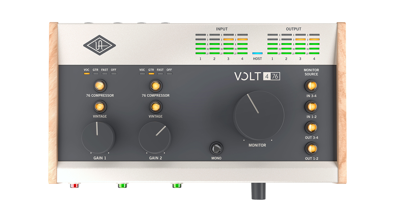 Best audio interfaces: Universal Audio Volt 76 series