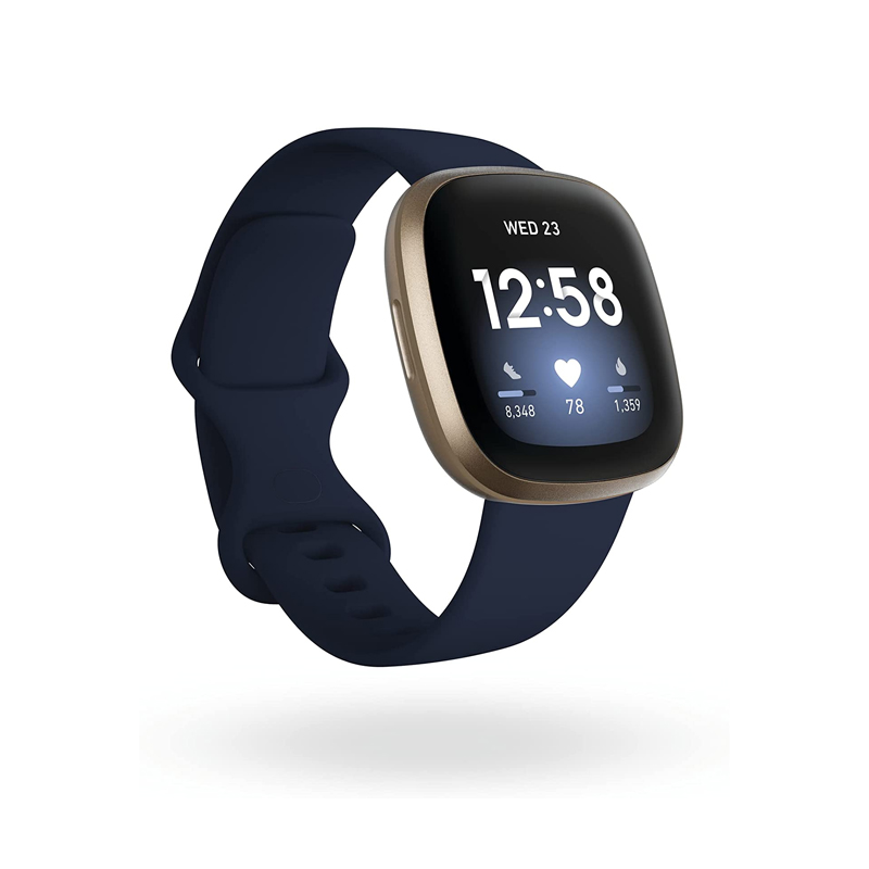 The Fitbit Versa 3 is the best 50th birthday gift idea for anyone who wants to meet or exceeed their health and wellness goals