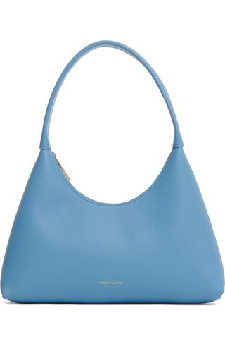 Candy leather mini hobo bag