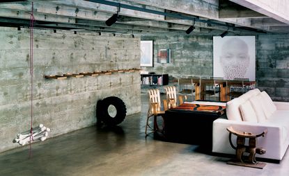 Paulo Mendes da Rocha Casa Millán living room