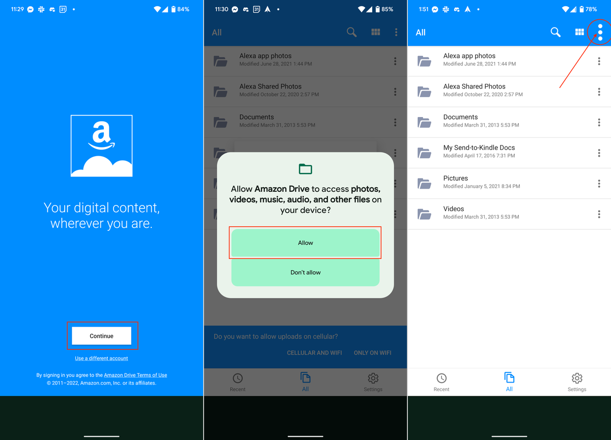 How to use Amazon Drive to backup photos and files from your Android
