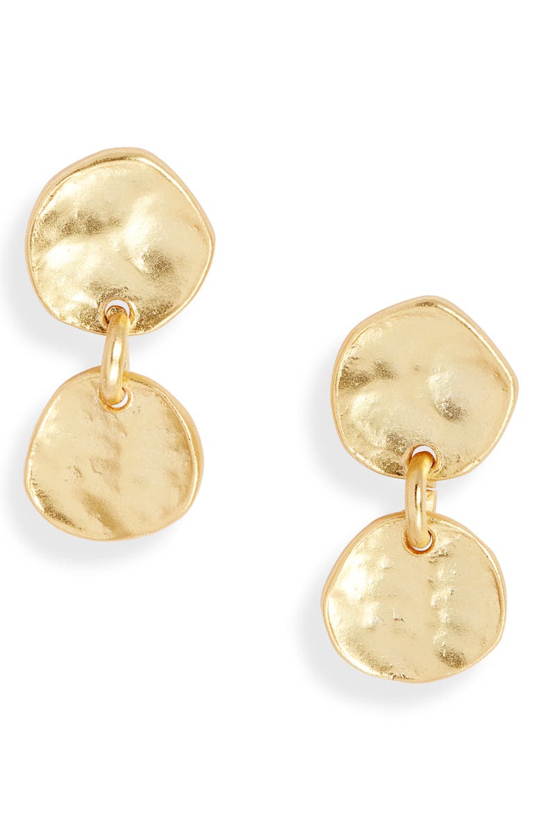 Medallion Drop Earrings
