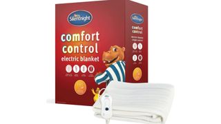 Silentnight Comfort Control Electric Blanket with box on white background