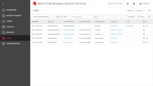  Trend Micro Worry Free Services Advanced Review TechRadar