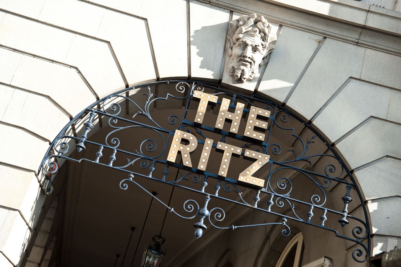 The Ritz Hotel in London.