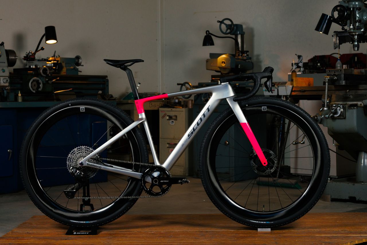 Cam Jones' Scott RC Gravel 32" Bike Prototype