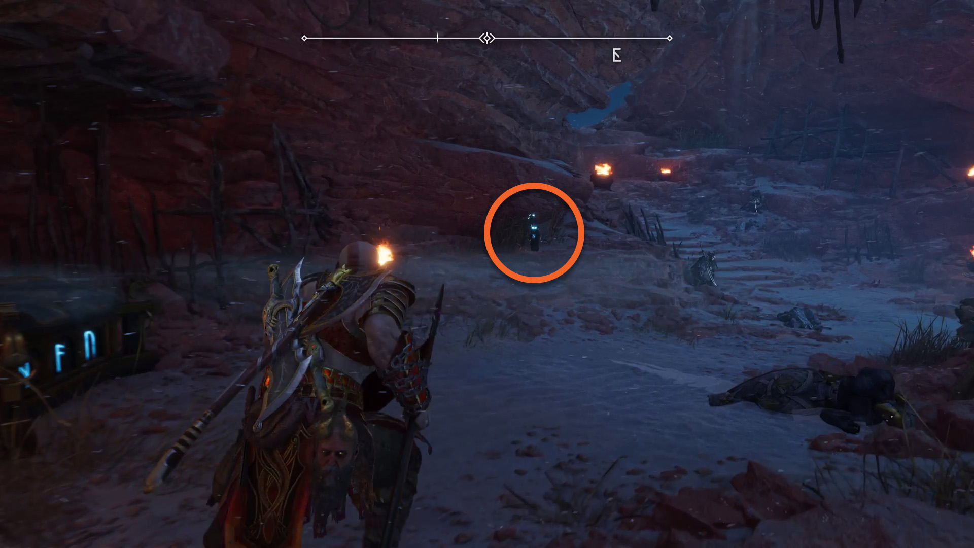 God of War Ragnarok runic Nornir chests in Alfheim