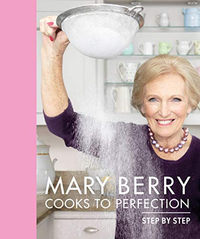 1. Mary Berry Cooks to Perfection
RRP: £23.45
Available in hardcover
In this book Mary is the charming kitchen guide you can trust, offering simple recipes and detailed descriptions of each step. Salmon en croute, ginger and chocolate cake and warm chicken salad are just a handful of recipes included in this book. It also includes illustrative images of the steps to her tested and trusted recipes.