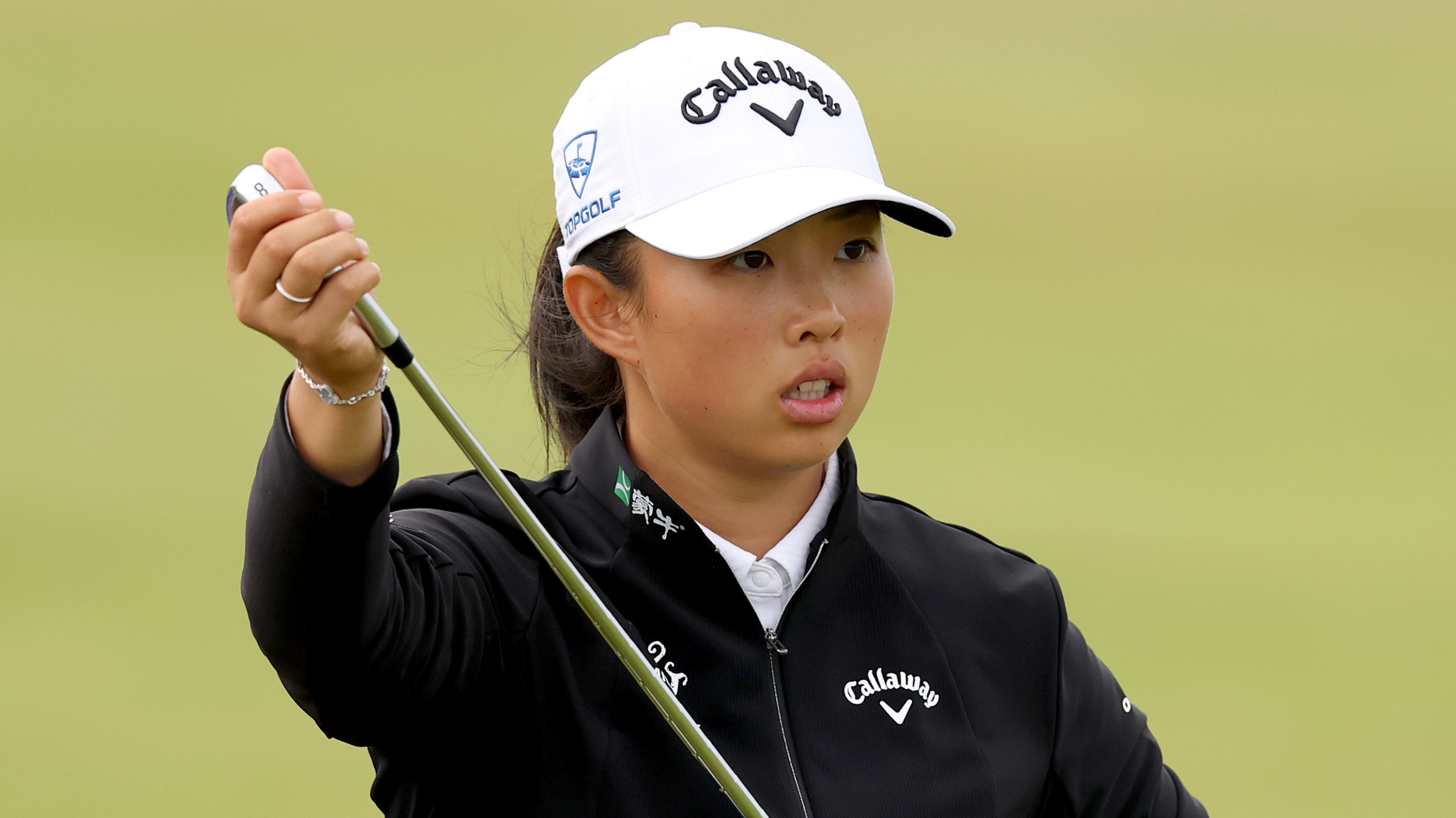 Ruoning Yin at the AIG Women's Open