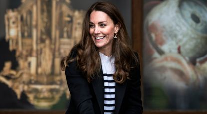 Kate Middleton, Catherine, Duchess of Cambridge during a visit to the University of St Andrews on May 26, 2021 in St Andrews, Scotland.