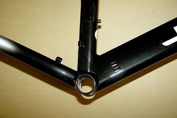 That really is a very big down tube.